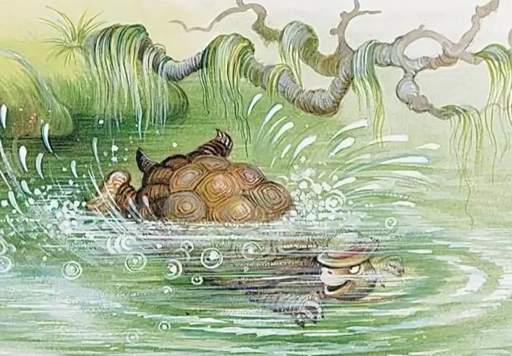 Аудиосказка 11. Как встретились братец Лис и братец Черепаха