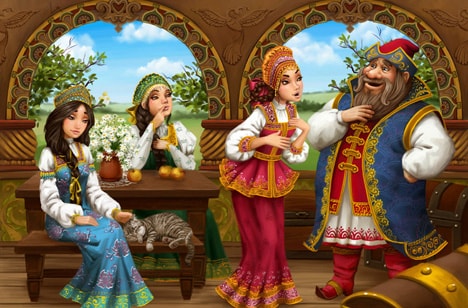 Аудиосказка Аленький цветочек