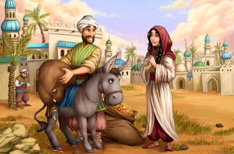 Аудиосказка Alibaba and the Forty Theives