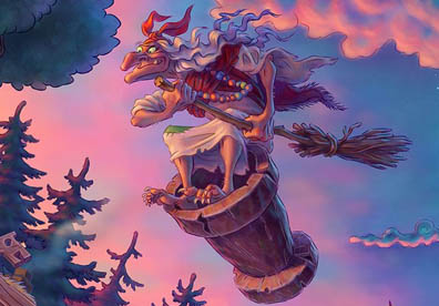 Аудиосказка Баба-Яга