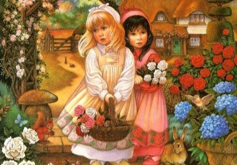 Аудиосказка Беляночка и Розочка