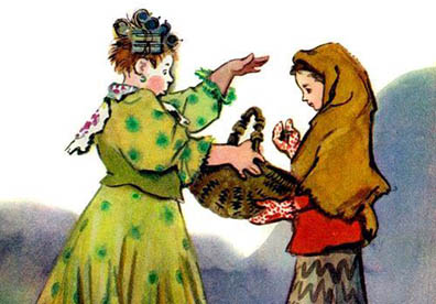 Аудиосказка Дочь и падчерица