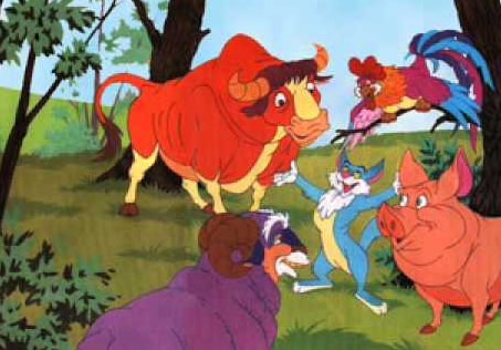 Аудиосказка Как баран и свинья торговать ходили