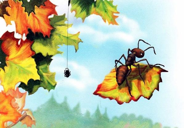 Аудиосказка Как муравьишка домой спешил