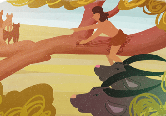 Аудиосказка Как в джунгли пришёл страх