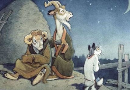 Аудиосказка Кот, Козел да Баран