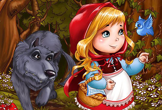 Аудиосказка Красная шапочка (2)