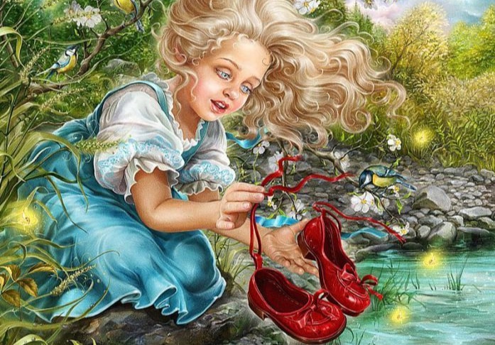 Аудиосказка Красные башмаки