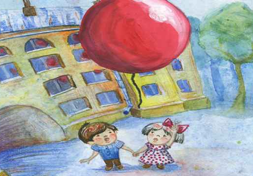 Слушать Аудиосказка Красный шарик в синем небе Аудиосказка Красный шарик в синем небе