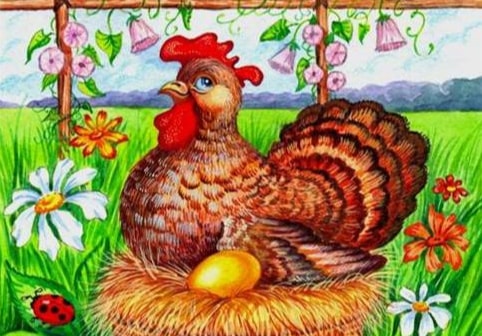 Аудиосказка Курочка Ряба