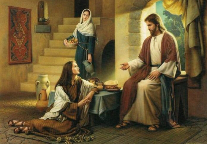 Аудиосказка Мария, Марфа и Лазарь