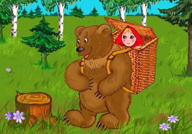 Аудиосказка Маша и медведь