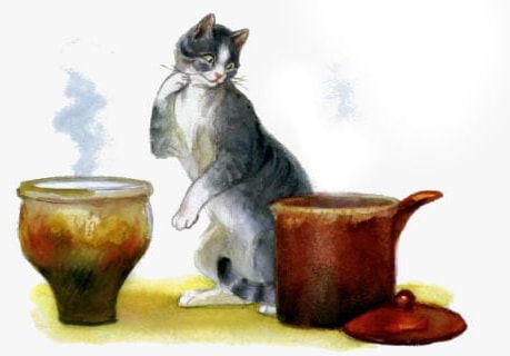 Аудиосказка О Молочке, овсяной Кашке и сером котишке Мурке