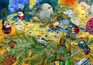 Аудиосказка Планета новогодних ёлок