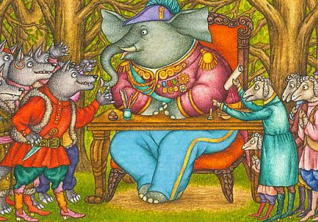 Аудиосказка Слон на воеводстве