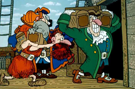 Аудиосказка Сокровища капитана Флинта