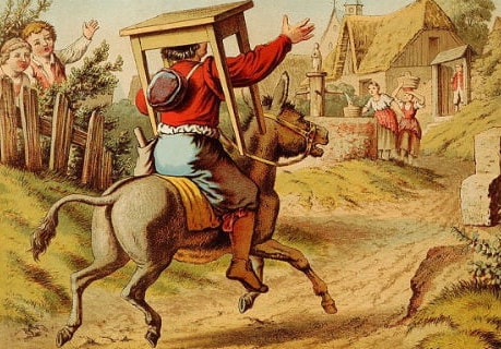 Аудиосказка Столик, сам накройся, золотой осел и дубинка из мешка