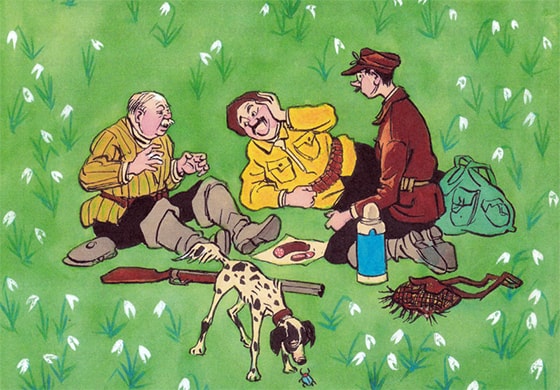 Слушать Аудиосказка Три охотника Аудиосказка Три охотника