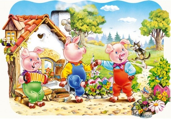 Слушать Аудиосказка Три поросенка (2) Аудиосказка Три поросенка (2)