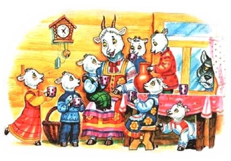 Аудиосказка Волк и семеро козлят