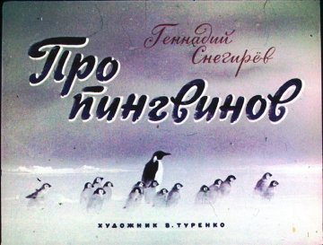 Диафильм Про пингвинов