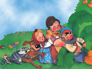 Диафильм Репка