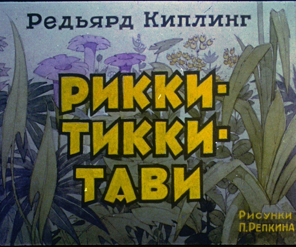 Диафильм Рикки-Тики-Тави