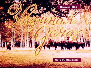 Диафильм Звериная дача