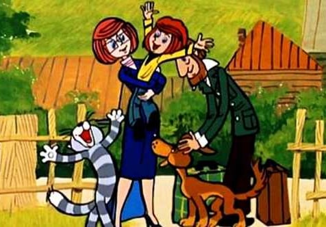 Мультфильм Каникулы в Простоквашино