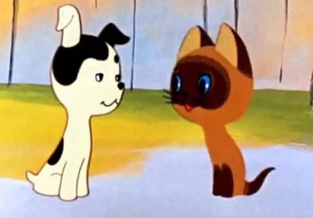 Мультфильм Котенок по имени Гав (3)