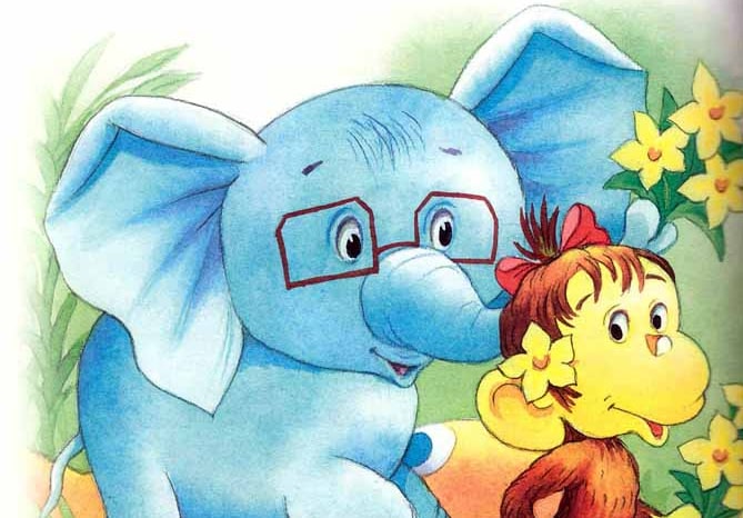 Мультфильм Куда идет слонёнок