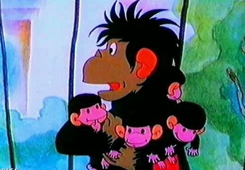 Мультфильм Осторожно, обезьянки!