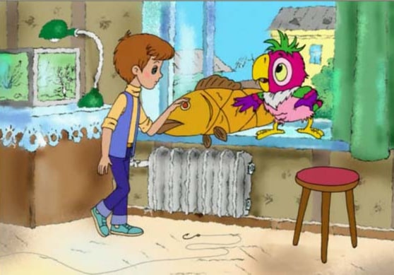 Мультфильм Утро попугая Кеши