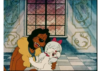 Дуэт пса и болонки