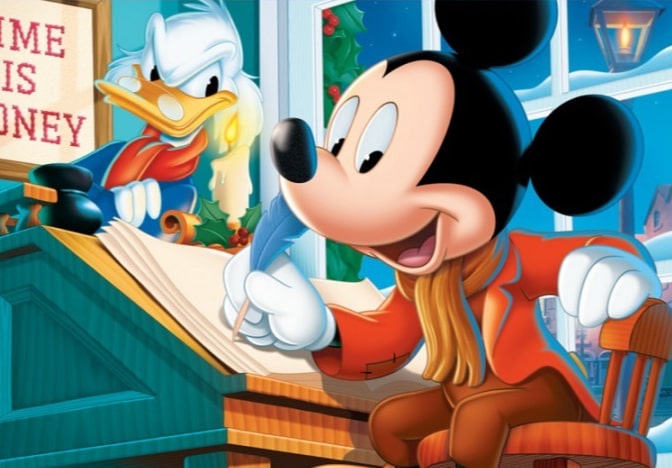 Заставка Дисней - Микки Маус